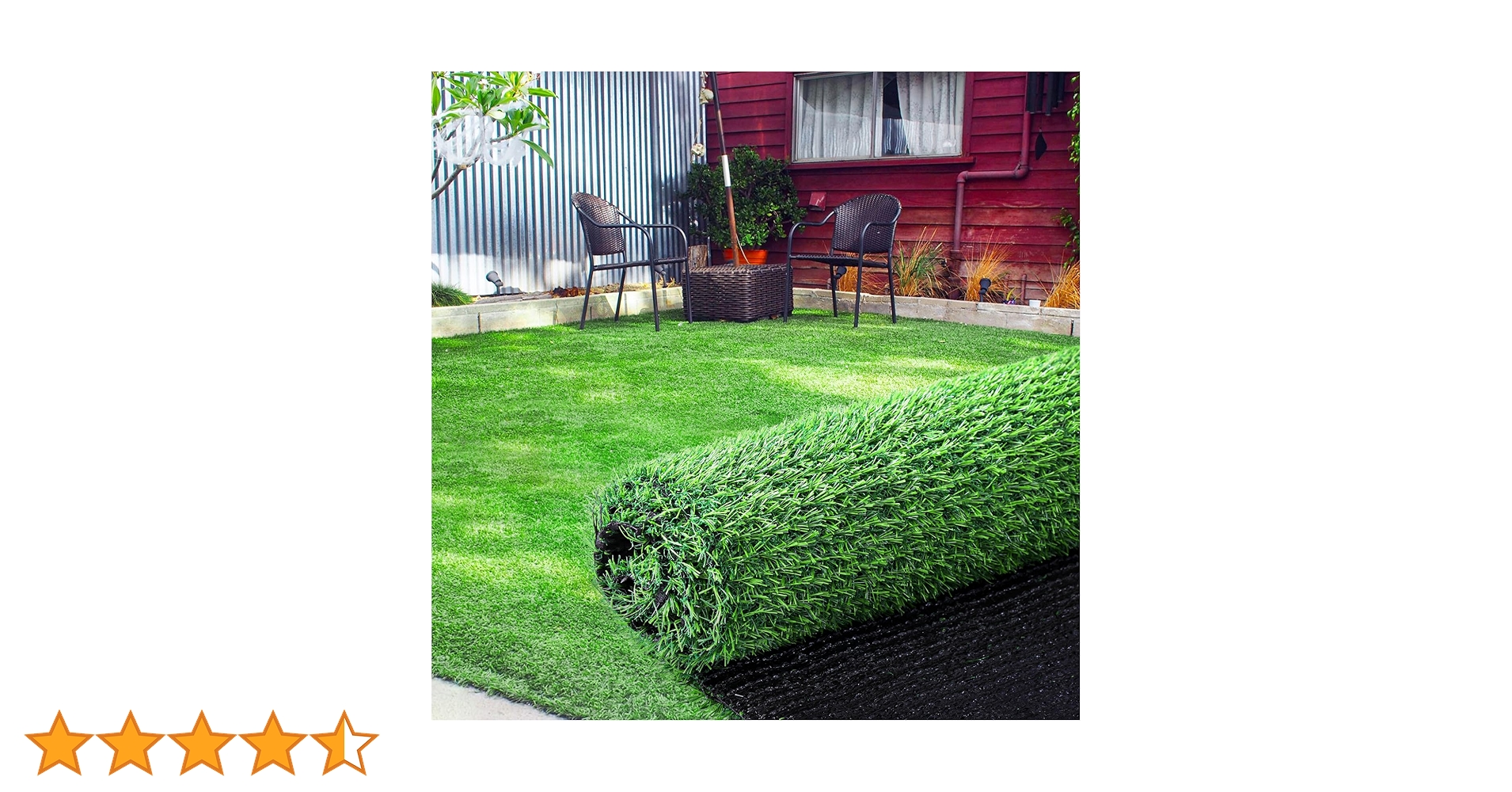 Amazon | 人工芝 ロール 芝丈20mm 2mx10m 透水タイプ 防草シート